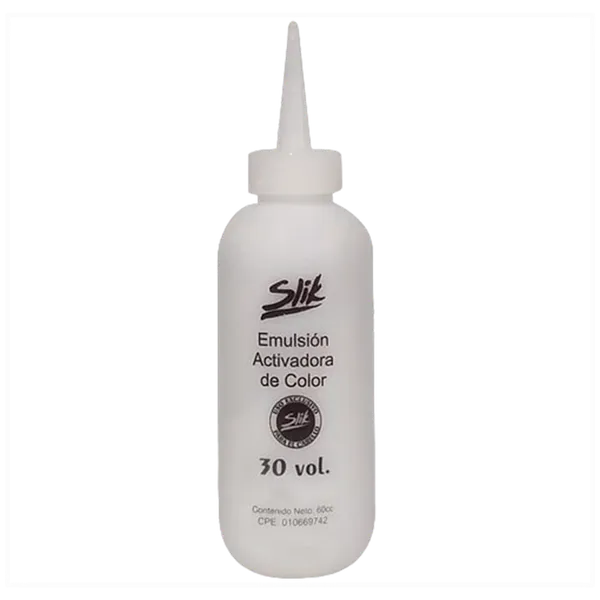 Agua Oxigenada 30 Vol Slik 60cc